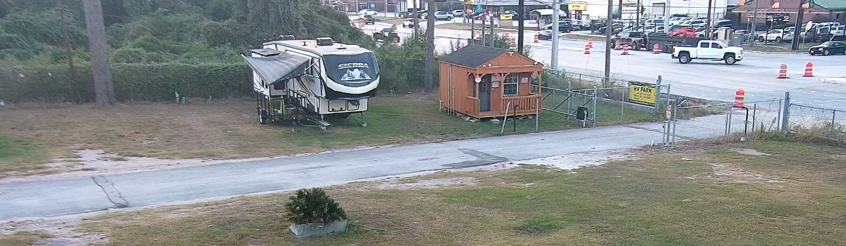 Clean RV Park Office